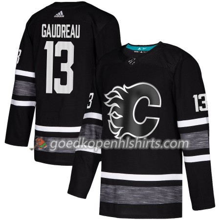 Calgary Flames Johnny Gaudreau 13 2019 All-Star Adidas Zwart Authentic Shirt - Mannen